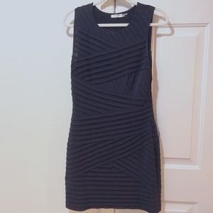 CALVIN KLEIN COCKTAIL DRESS BLACK SLEEVELESS